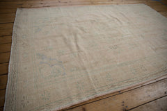 5.5x8.5 Vintage Distressed Oushak Carpet // ONH Item 9863 Image 4