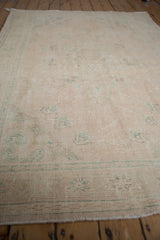 5.5x8.5 Vintage Distressed Oushak Carpet // ONH Item 9863 Image 5