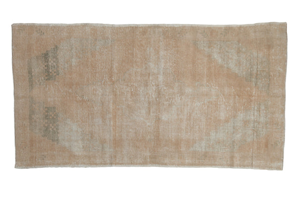 3.5x6.5 Vintage Distressed Oushak Rug // ONH Item 9865
