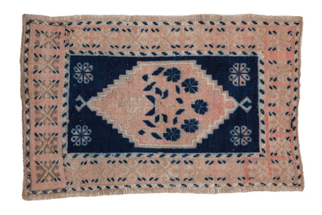 2.5x4 Vintage Distressed Oushak Rug // ONH Item 9866