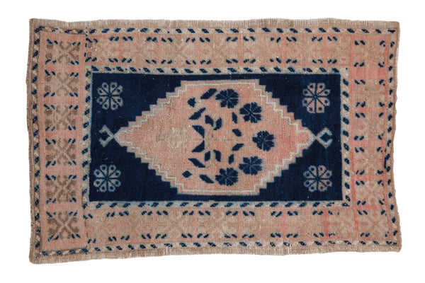 2.5x4 Vintage Distressed Oushak Rug // ONH Item 9866