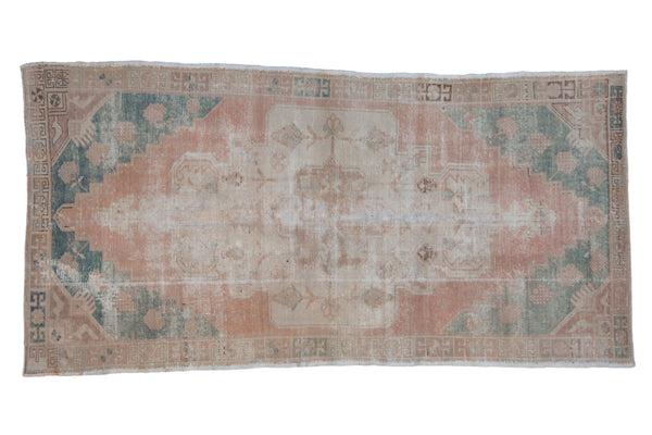 4.5x8.5 Vintage Distressed Oushak Rug // ONH Item 9881