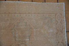 3x9.5 Vintage Distressed Oushak Rug Runner // ONH Item 9882 Image 2