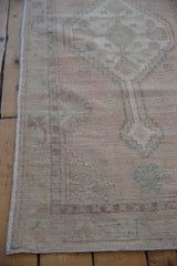 2.5x10.5 Vintage Distressed Oushak Rug Runner // ONH Item 9884 Image 3