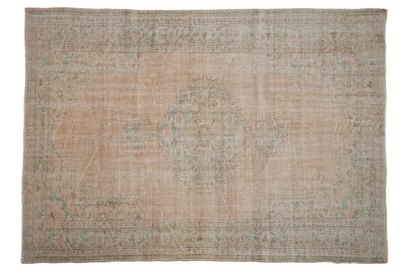 6x9 Vintage Distressed Oushak Carpet // ONH Item 9887
