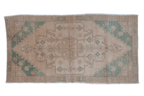 4x8 Vintage Distressed Oushak Rug Runner // ONH Item 9888