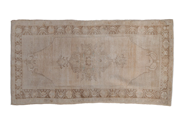 3x6 Vintage Distressed Oushak Rug Runner // ONH Item 9889