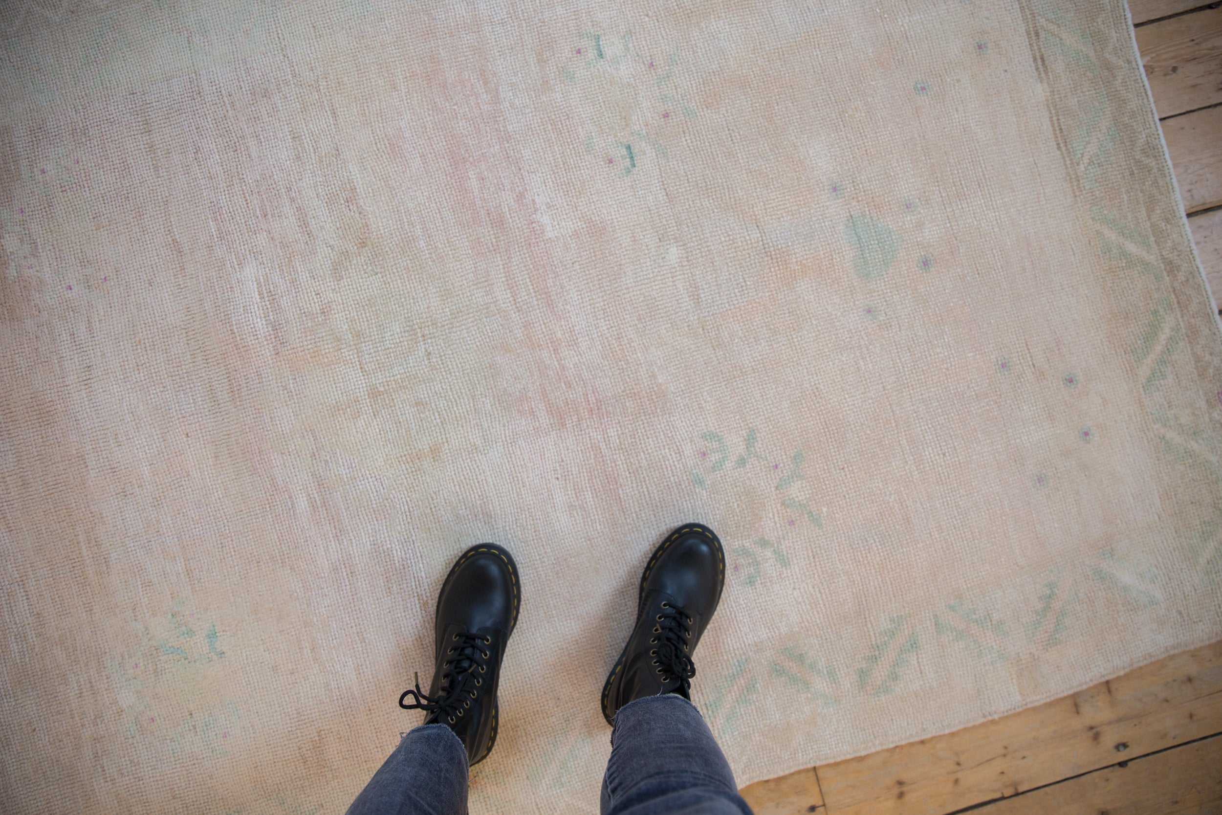 4.5x7.5 Vintage Distressed Oushak Rug // ONH Item 9890 Image 1