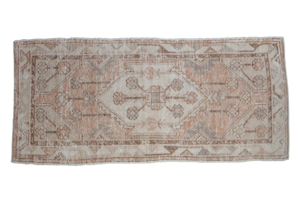 2.5x5.5 Vintage Distressed Oushak Rug Runner // ONH Item 9891
