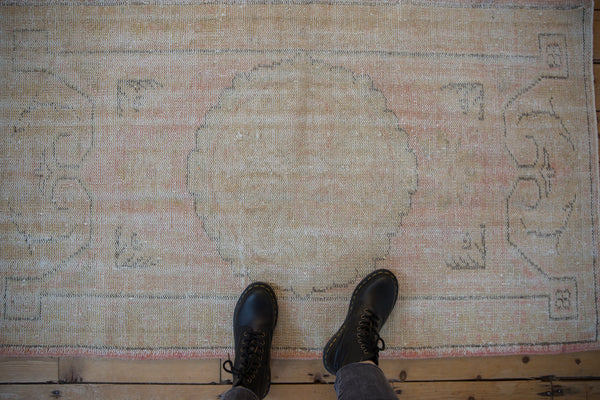 3x5 Vintage Distressed Oushak Rug // ONH Item 9895 Image 1