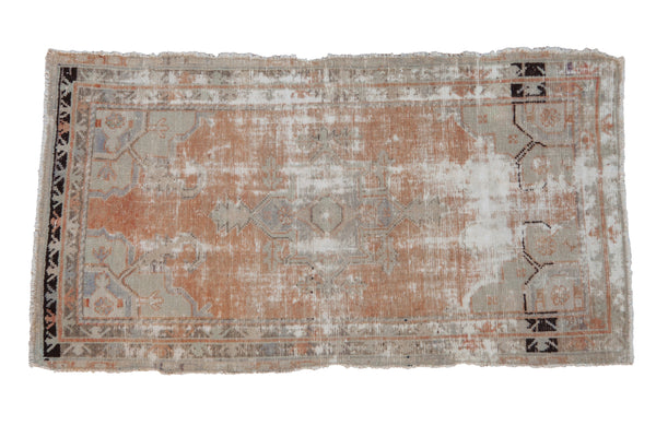 2.5x4.5 Vintage Distressed Oushak Rug // ONH Item 9900