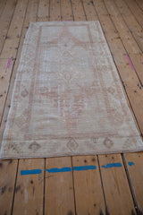 2.5x5.5 Vintage Distressed Oushak Rug Runner // ONH Item 9905 Image 4