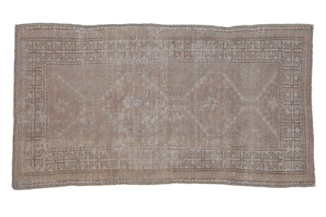 2.5x4.5 Vintage Distressed Oushak Rug // ONH Item 9906