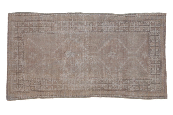 2.5x4.5 Vintage Distressed Oushak Rug // ONH Item 9906
