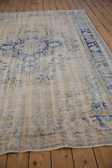 6.5x9.5 Vintage Distressed Oushak Carpet // ONH Item 9909 Image 4