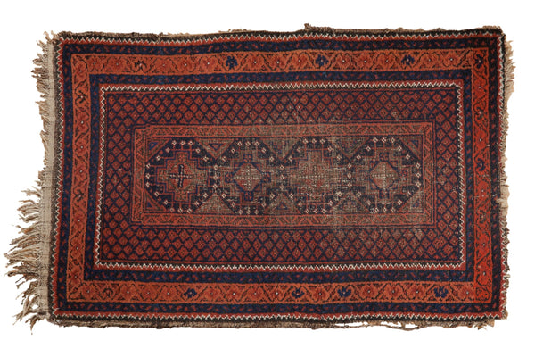 2.5x4 Vintage Beshir Rug // ONH Item 9912