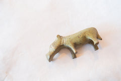 Vintage African Bronze Casting of Hippo Large Snout // ONH Item AB00124 Image 1