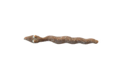 Vintage African Bronze Casting of Snake with Dots // ONH Item AB00125