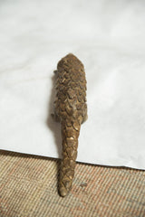 African Bronze Vintage Scuplture Casting Pangolin