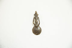 Vintage African Bronze Ashanti Gold Weight Spoon