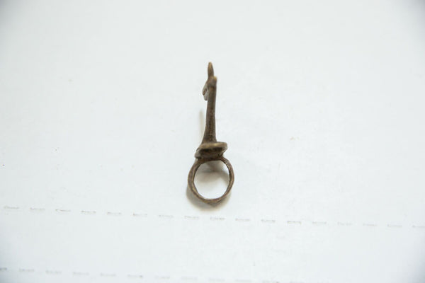 Vintage African Bronze Pelican Ring // ONH Item ab00301 Image 4