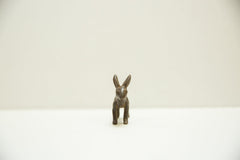 Vintage African Bronze Ashanti Gold Weight Rabbit