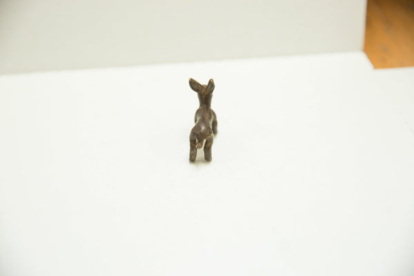 Vintage African Bronze Ashanti Gold Weight Rabbit