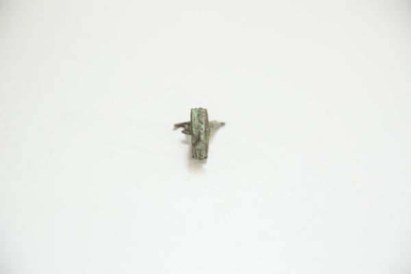 Vintage African Bronze Large Rooster Ring