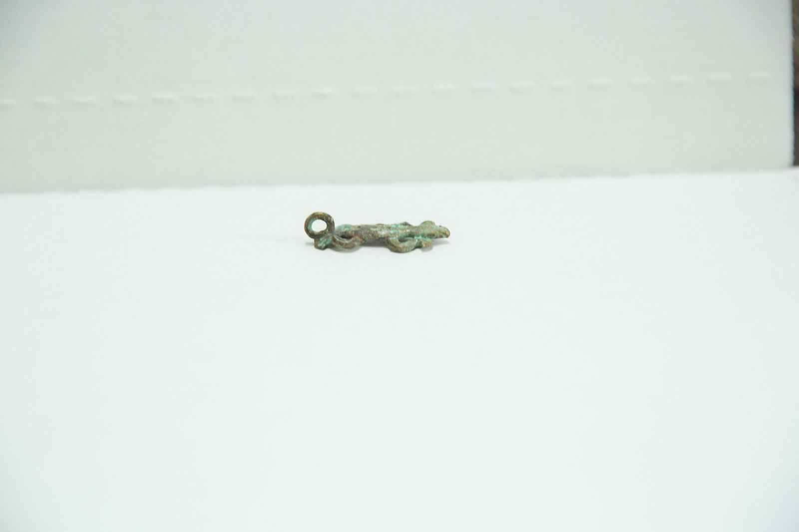 Vintage African Bronze Lizard Charm