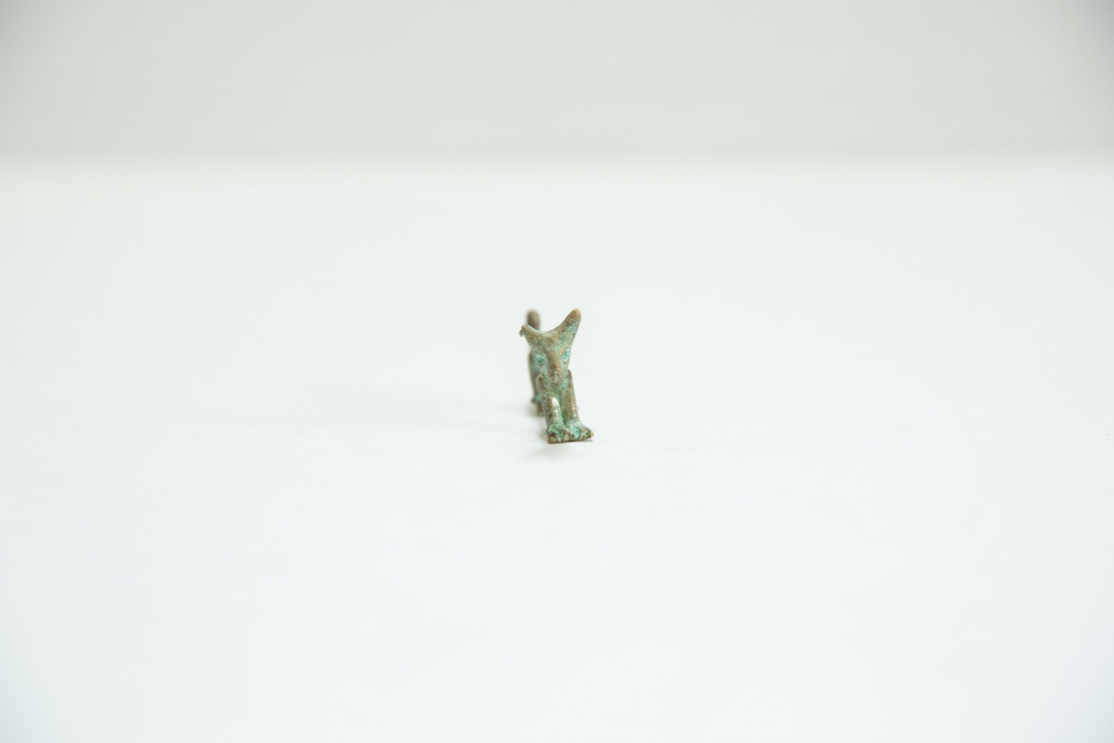 Vintage African Bronze Fox Charm