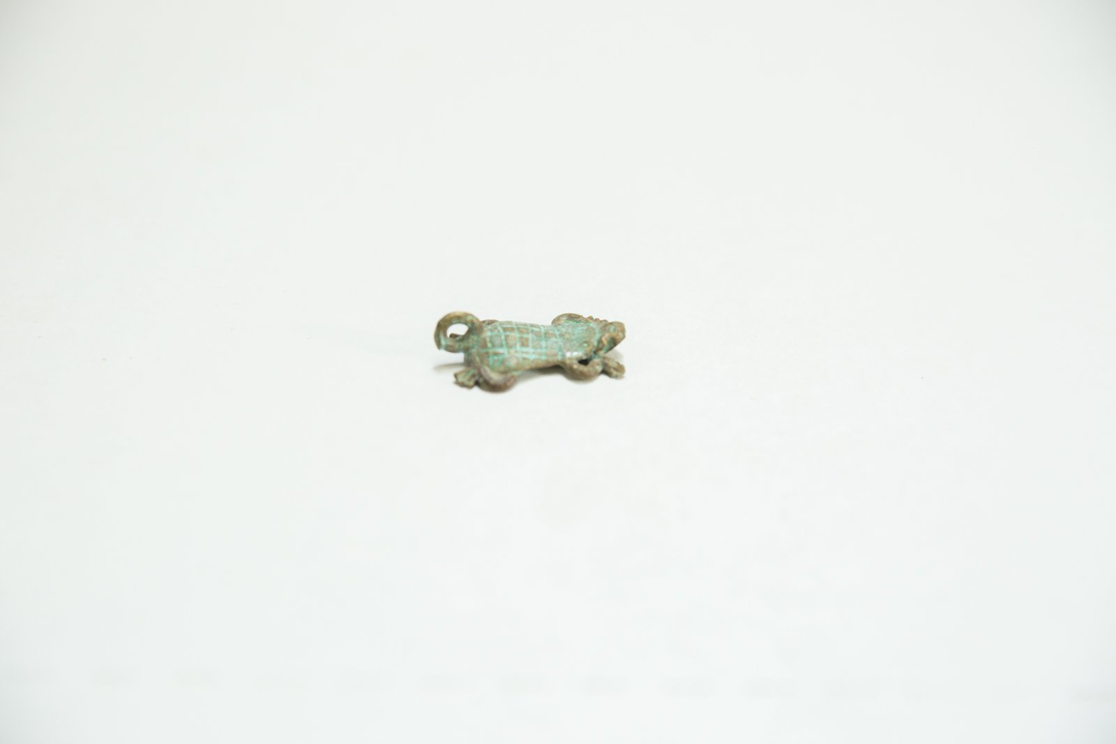 Vintage African Bronze Armadillo Charm
