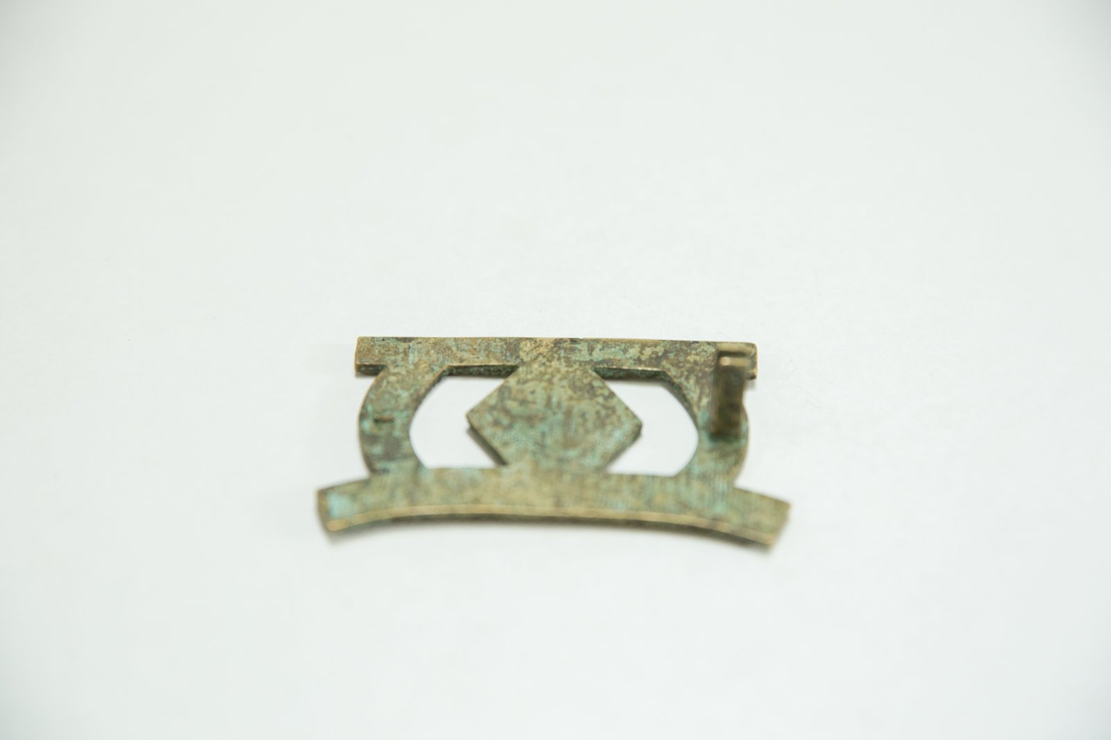 Vintage African Bronze Belt Buckle