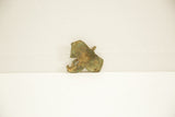 Side profile of the vintage bronze elephant charm highlighting its rustic, patinated surface.