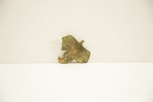 Vintage African Bronze Elephant Charm