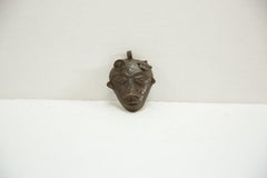 Large Face African Pendant Charm 