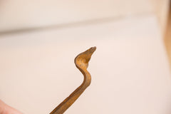 Vintage Iron Snake Sculpture Image 4