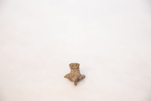 Vintage African Bronze Frog Pendant / Item AB00454 image 01