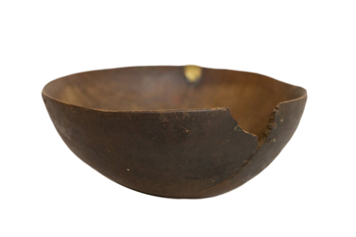 Vintage Wooden African Bowl // ONH Item AB00570