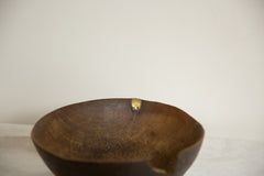 Vintage Wooden African Bowl // ONH Item AB00570 Image 1