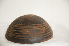 Vintage Wooden African Bowl // ONH Item AB00571 Image 2