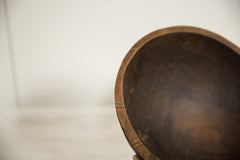 Vintage Wooden African Bowl // ONH Item AB00573 Image 1