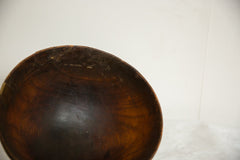 Vintage Wooden African Bowl // ONH Item AB00574 Image 1