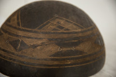 Vintage Wooden African Bowl // ONH Item AB00576 Image 5