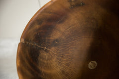 Vintage Wooden African Bowl // ONH Item AB00579 Image 5