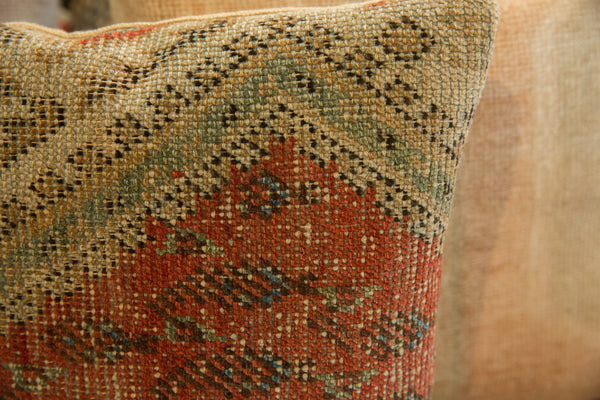 Vintage Rug Fragment Pillow // ONH Item AS10285A10351A Image 1