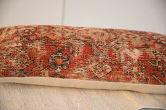 Vintage Rug Fragment Pillow 12x20