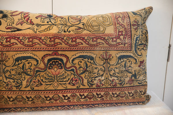 XL Vintage Rug Fragment Pillow 24x36 // ONH Item: AS11947A12333A, Image 2