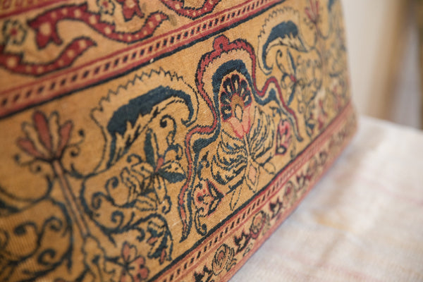 XL Vintage Rug Fragment Pillow 24x36 // ONH Item: AS11947A12333A, Image 6