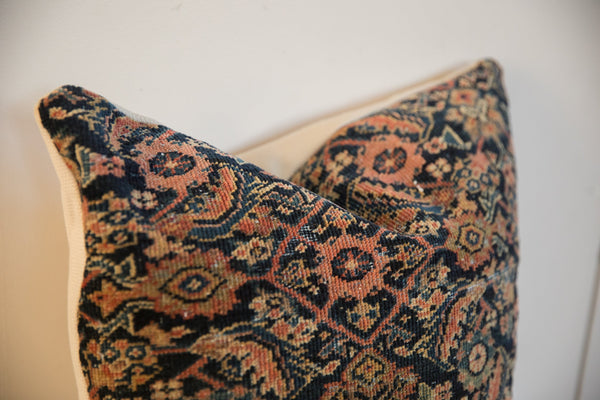 Vintage Rug Fragment Pillow 20x20 // ONH Item: AS11948A12337A, Image 2