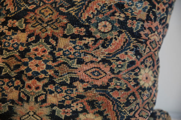 Vintage Rug Fragment Pillow 20x20 // ONH Item: AS11948A12337A, Image 3